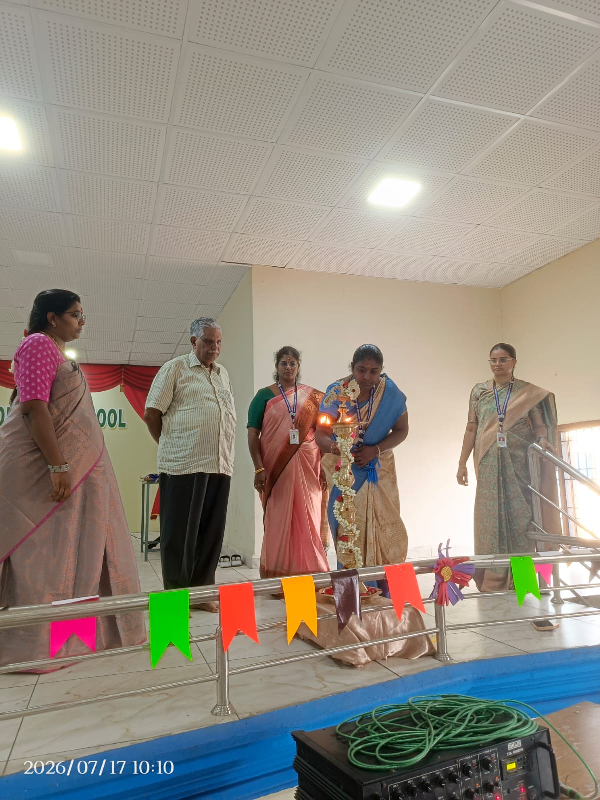 Mangalam Vidhyashram in Thirumullaivoyal Chennai Tamilnadu.